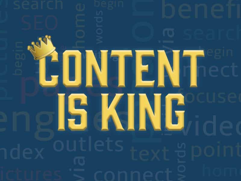 Why website content is important